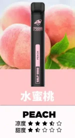 鯊克7000口 拋棄式電子煙｜Salt Shaq 7000 Puffs一次性煙桿 經典回歸 正品保固 小黑條：圖片 11