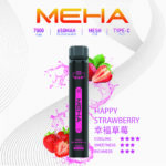 Meha Xbar 魅嗨小黑條 7000口 草莓