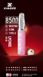 xiaoke 梟客 口紅款 8500口 拋棄式電子煙｜高顏值設計・大容量續航・台灣現貨：圖片 11
